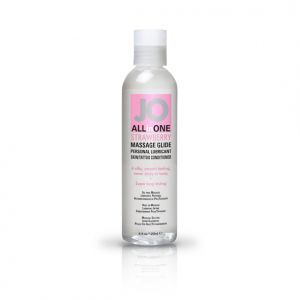 Olejek do masażu - System JO Massage Glide Strawberry 120 ml Truskawka